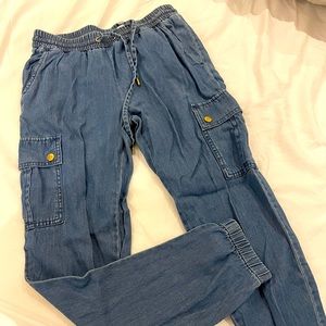 Michael Kors denim joggers